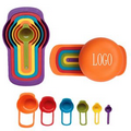 Colors plastic measuring spoon